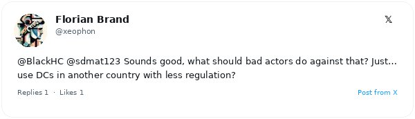 Andreas Kirsch (Google DeepMind) defiende que la regulación de la IA debe limitar el rendimiento del hardware para evitar inferencias locales no autorizadas