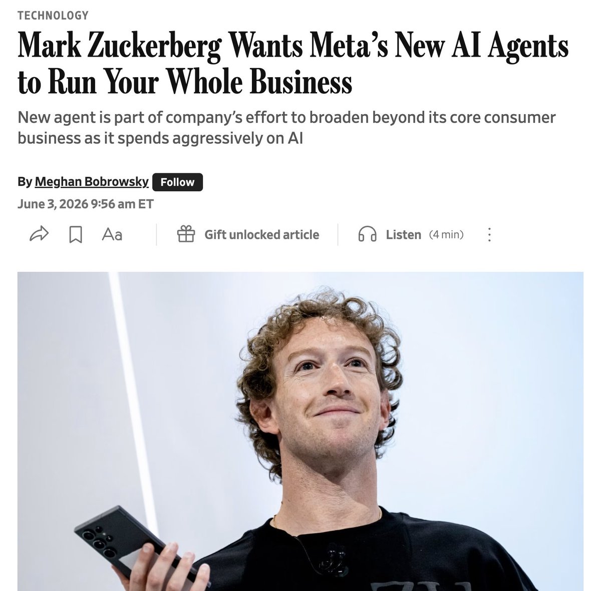 Meta lanza globalmente su agente de IA para empresas en WhatsApp e Instagram
