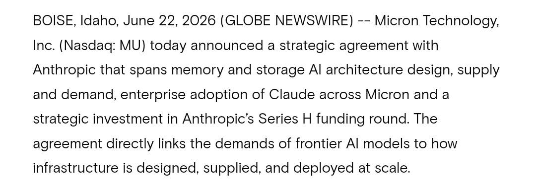 Micron se asocia con Anthropic para diseñar memorias optimizadas para IA e invierte en su ronda Serie H