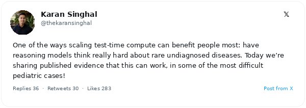OpenAI y Boston Children's Hospital diagnostican 18 casos genéticos pediátricos sin resolver con o3 Deep Research