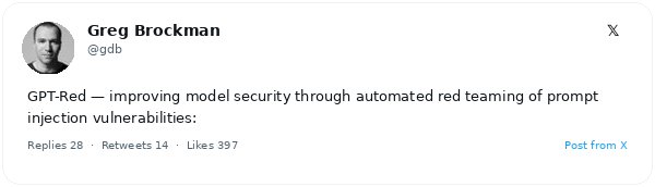 OpenAI lanza GPT-Red, un modelo de seguridad automatizado para combatir la inyección de prompts