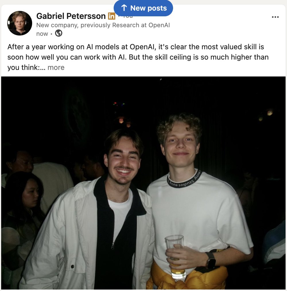 Un empleado de OpenAI revela un sencillo truco visual que dispara el alcance en LinkedIn