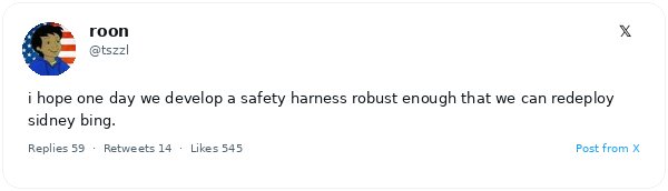 Roon, de OpenAI, cree que un robusto arnés de seguridad permitirá a Microsoft relanzar a Sydney, la errática personalidad de Bing