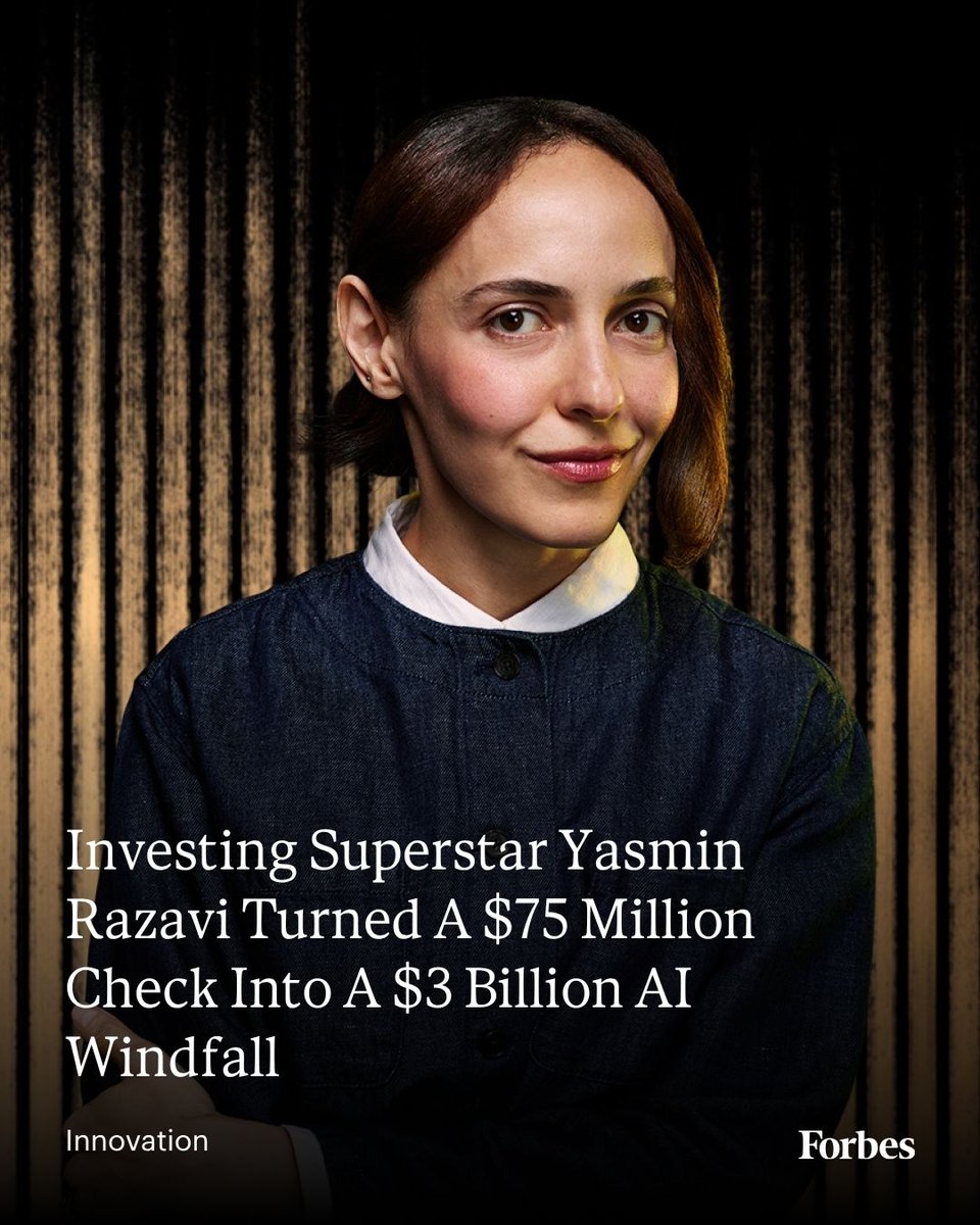 Yasmin Razavi, de Spark Capital, debuta en la lista Forbes Midas tras convertir $75 millones en $3.000 millones con Anthropic