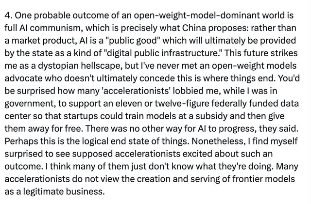 El responsable de futuros estratégicos de OpenAI desata la polémica al tildar de distópico un futuro con IA como bien público