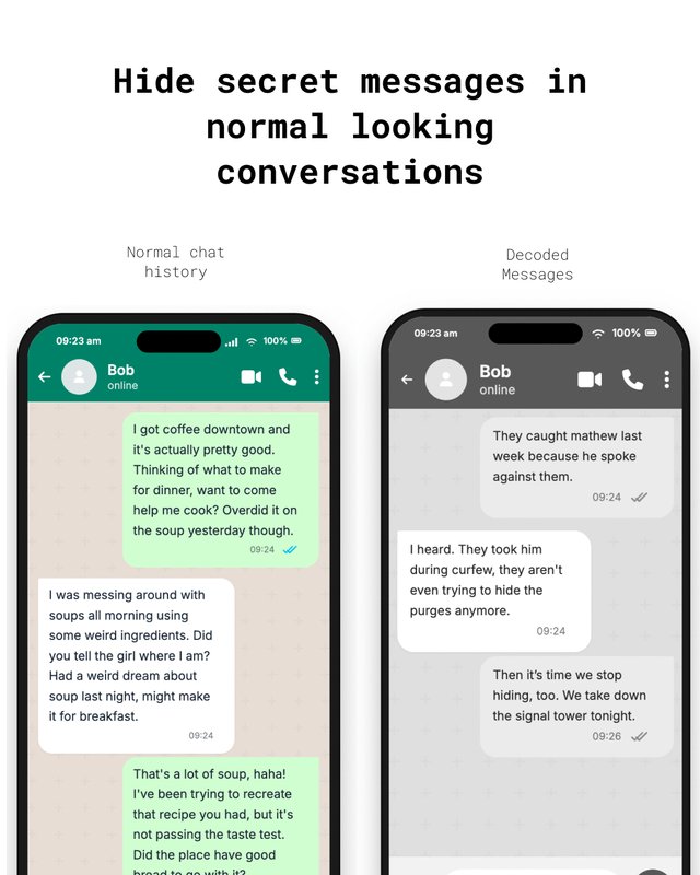 Crean una herramienta de esteganografía para ocultar mensajes secretos en conversaciones generadas por IA