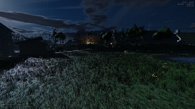 Un usuario crea una escena lunar en 3D con Claude y apunta a un shooter