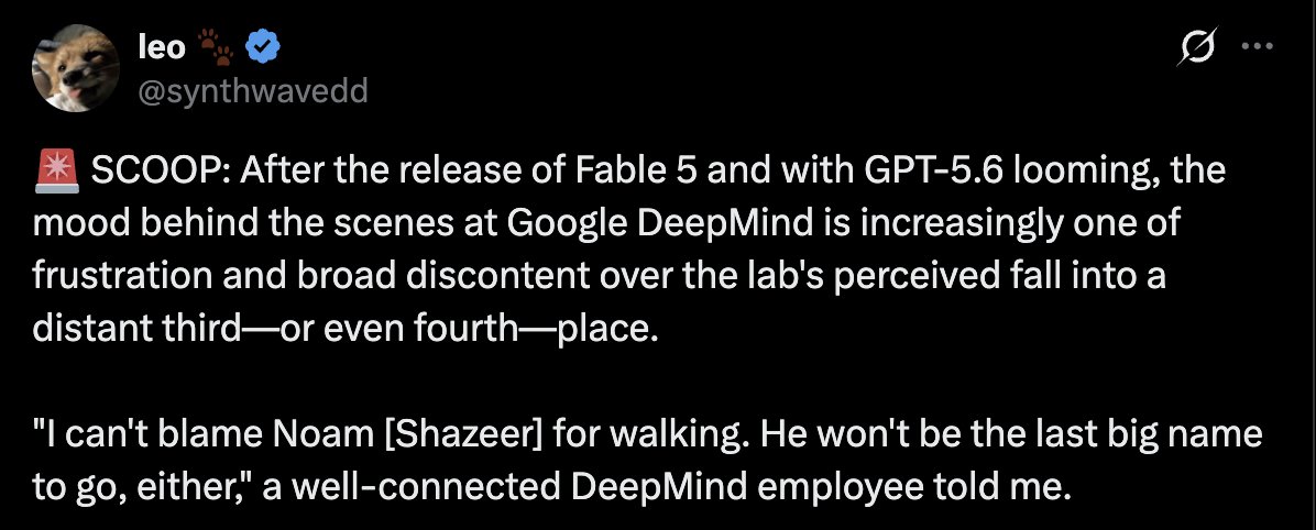 Crece el escepticismo sobre la competitividad de Google DeepMind frente a OpenAI y Anthropic