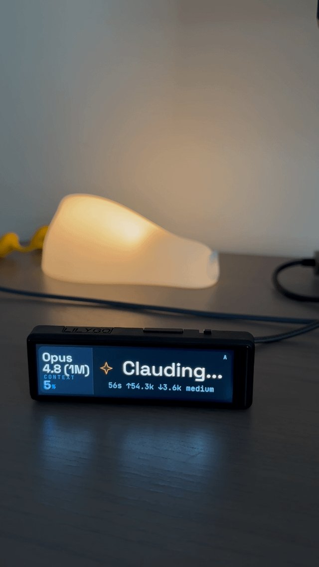 Un usuario de Reddit construye un display de estado hardware para monitorizar a Claude Code