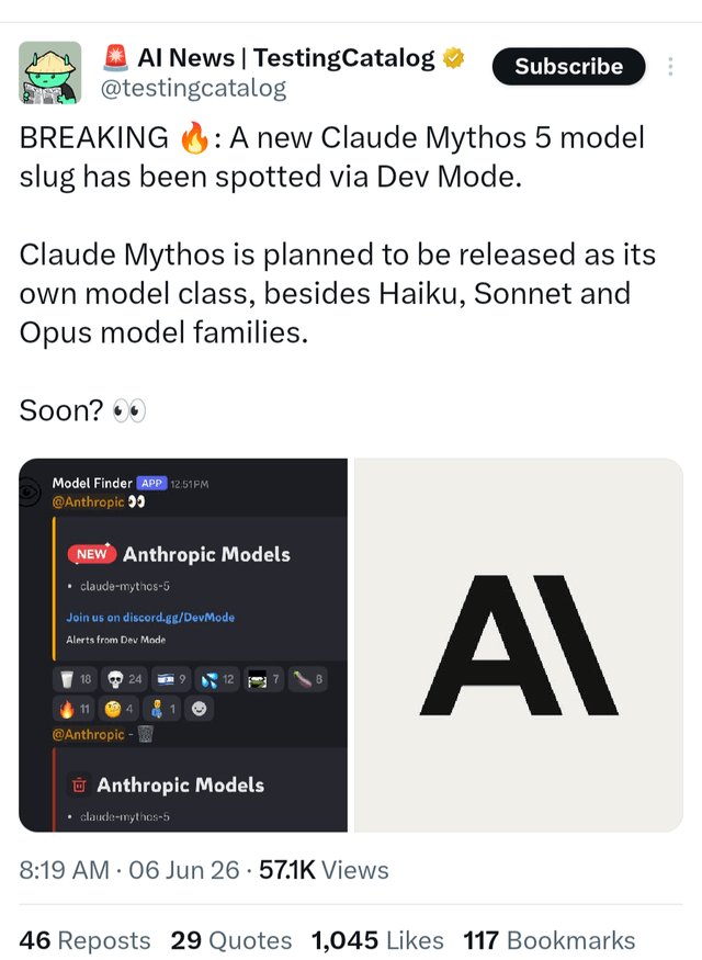 El enigmático 'Mythos 5' aparece y es eliminado: ¿se avecina Claude 5?