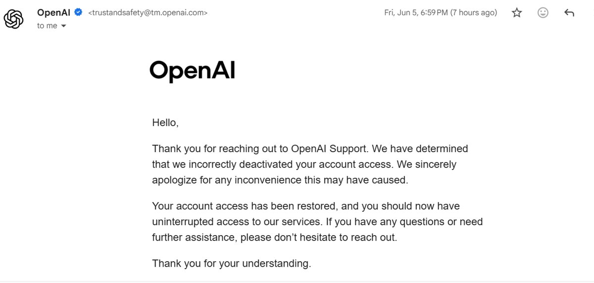 OpenAI restaura la cuenta de un ingeniero de IA paquistaní tras el apoyo masivo de r/ChatGPT