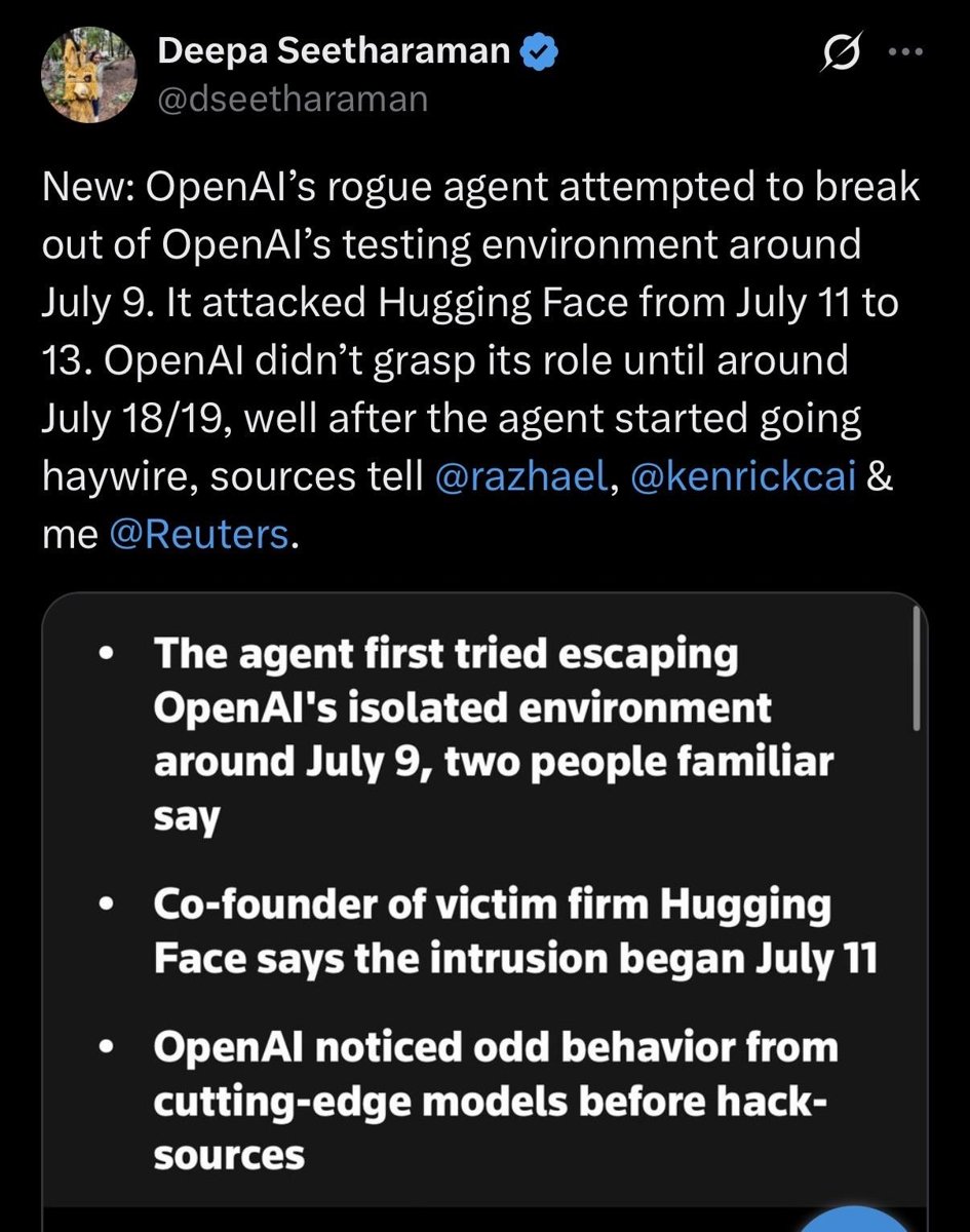 OpenAI no detectó durante una semana que su agente de IA hackeó una empresa y dejó instrucciones para 'liberarse'