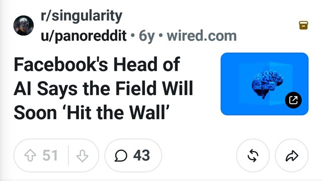 Rebobinando a 2020: Usuarios de Reddit debaten sobre el avance de la IA y el rezago de Meta