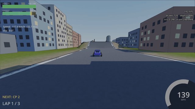 Crea un juego de carreras de combate con Godot, Blender y Claude Opus: la historia de OVERSTEER