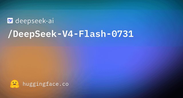 Lanzan supuestamente los pesos del modelo DeepSeek V4 Flash 0731 en Reddit